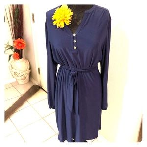 Blue Dress - size large